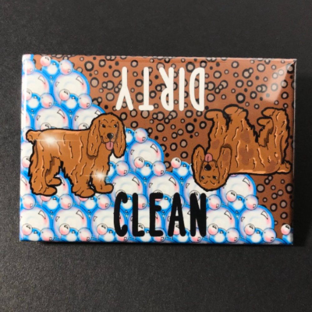 Cocker Spaniel Dishwasher Magnet Dog Decor gifts
